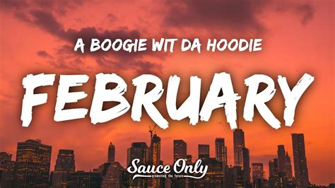 a boogie february lyrics